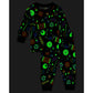The Children'S Place,Unisex Baby,And Kids, Sibling Matching, Holiday Pajama Sets, Cotton,Allover Halloween Candy,14