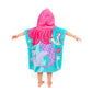 Toddler Hooded Beach Towel Coverup Cape Kids 100% Cotton Soft Quick Dry Absorbent Use For Swim Pool Bath Poncho Towels For 2 To