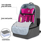 Luxja Car Seat Travel Bag, Airplane Bag With Padded Backpack Straps And Adjustable Waist Straps For Travel (Fits Most Major Car