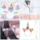 Uraqt Unicorn Costume, Princess Unicorn Dress Fancy Dress With Necklace, Headband For Kids & Toddlers Birthday/Cosplay/Christmas