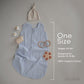mushie Baby Wearable Blanket | 100% Organic Cotton Muslin | Sleeping Bag For Infants (Baby blue)