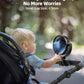 Koonie 5000Mah Portable Stroller Fan - 3-Speed Battery Operated, Flexible Clip-On Tripod, 360 Rotate Flexible Tripod,Usb Recharg