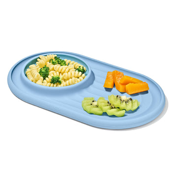 OXO Tot Textured Suction Plate - Dusk