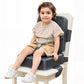 HOMEAL Booster Seat for Kitchen Chair - Toddler Booster Seat for Dining Table - Dining Seat with Adjustable Straps - Non-Slip Ba