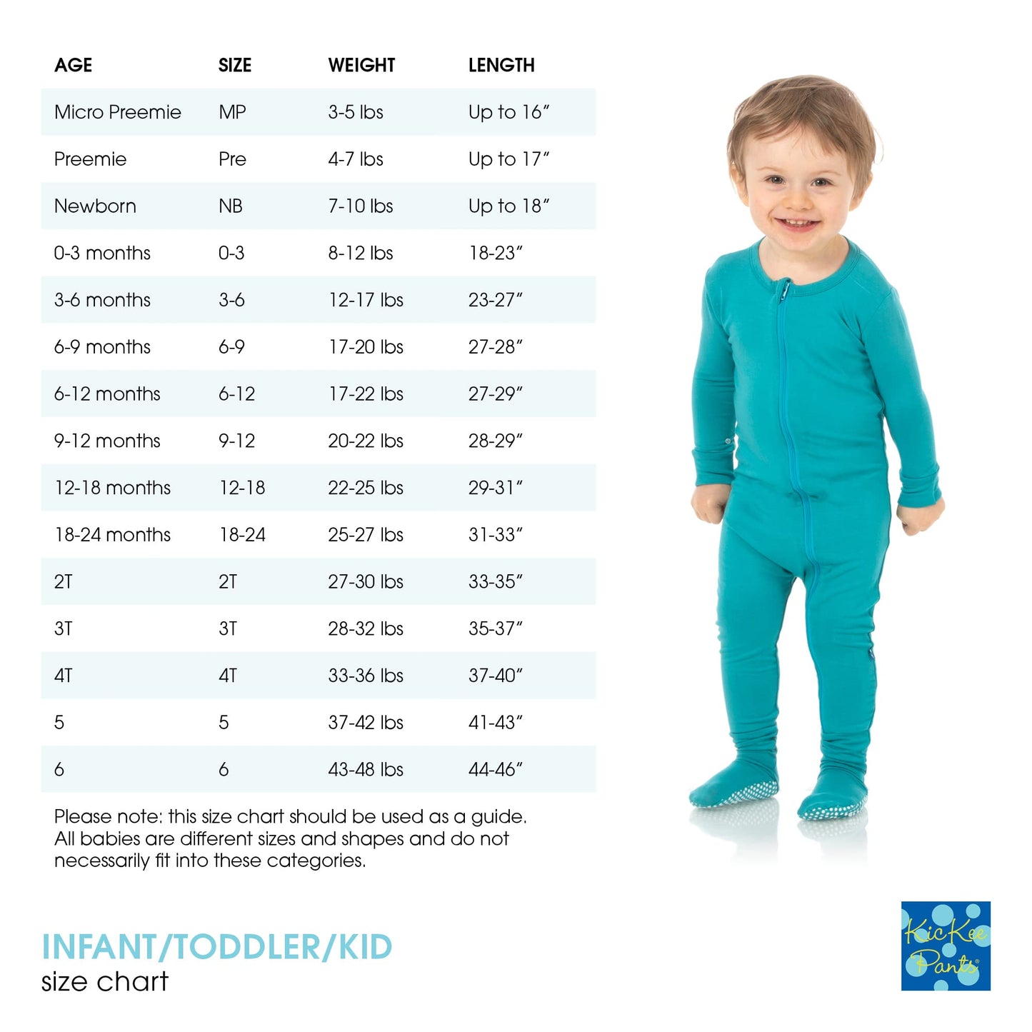 Kickee Footie With Zipper In Celebration Prints, One-Piece Boy Or Girl Baby Clothes, Sleepwear For Babies And Kids (Lotus Birthd