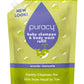 Puracy Shampoo & Body Wash For Children - Perfect Skin, Pure Ingredients - With 12 Fruit & Vegetable Extracts For Silky Smooth S