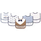 Little Treasure Unisex Baby Waterproof Peva Bibs, Handsome Fella, One Size