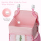 Maliton Hanging Diaper Caddy Nursery Caddy Organizer For Playard, Wall Or Crib, Diaper Stacker With Baby Essentials Storage