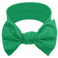 Babygiz Baby Girl Headbands-Infant,Toddler Cotton Handmade Hairbands With Bows Child Hair Accessories (Spring Green)