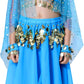 Fairycece Genie Costume Girls Halloween 10-12 Outfit 11 Year Old Belly Dancer Cute Dance