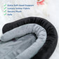 Coolbebe New 2-In-1 Babybody Supports For Baby Newborn Infants - Extra Soft Stroller Cushion Pads Car Seat Insert, Seasons, Blac