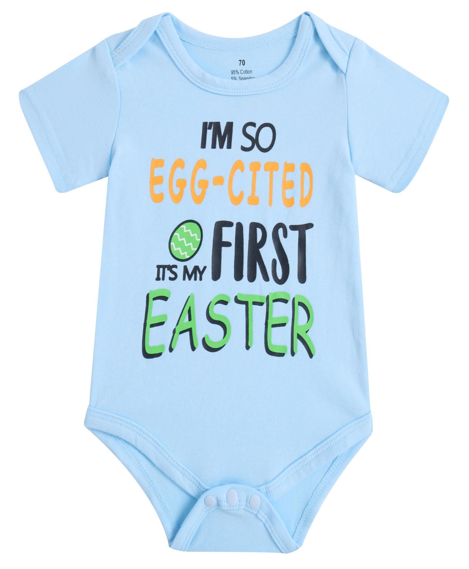 Funnycokid Baby Easter Outfit Bodysuit Boys Girls Clothes Gender Neutr – Cutebab WBBAPB0CQ7TBP7Y