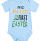 Funnycokid Baby Easter Outfit Bodysuit Boys Girls Clothes Gender Neutral Pregnancy Announcement Gift 0-3 Months Newborn Stuff Bl
