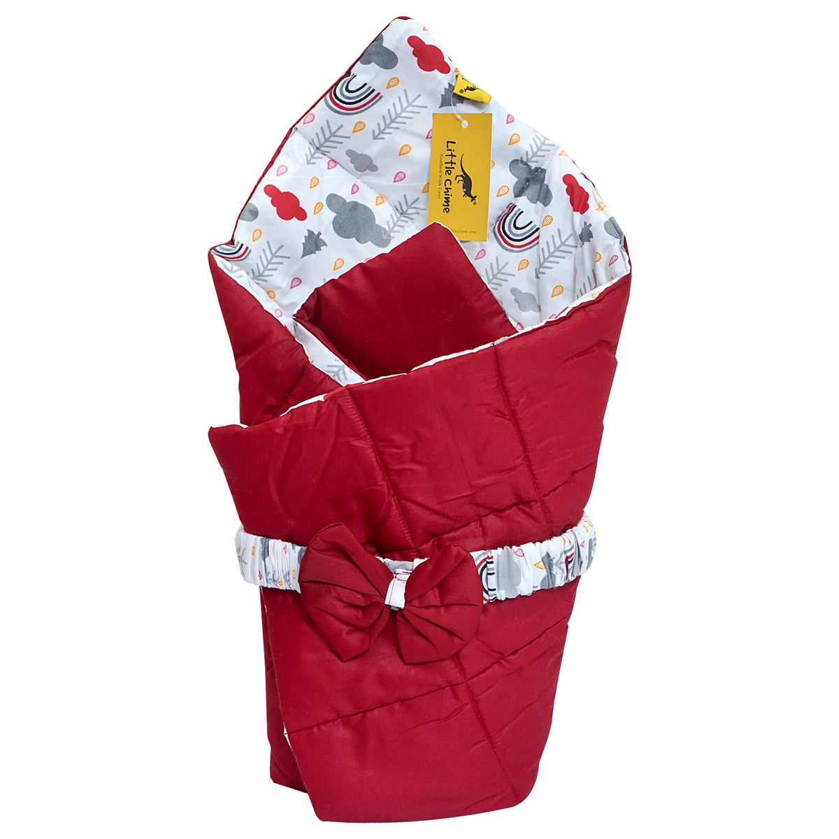 Little Chime Baby Wrapper | Soft and Cozy Newborn Swaddle Wrap | Gentle, Breathable and SkinFriendly Baby Wrapping Blanket | Li