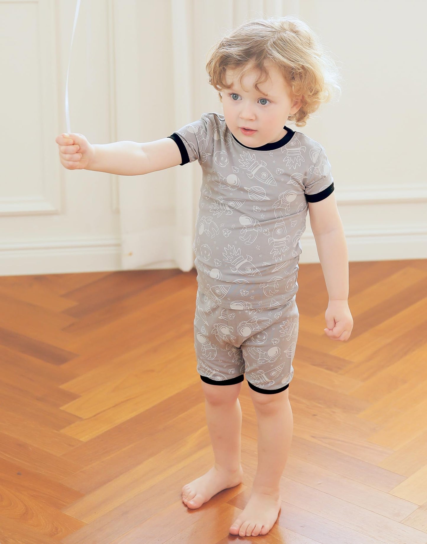 Vaenait Kids Toddler Junior Sleepwear Pajamas Pjs 2Pcs Set Short Universe Xs