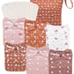 babygoal AWJ Cloth Diapers with Tummy Panel Pack of 13, 6 Diaper Cover with 6 Inserts and Wet Dry Bag, Adjustable Washable Reusa
