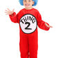 Elope Dr. Seuss Thing 1 And Thing 2 Costume For Toddlers 2T/4T