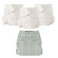 Esembly Cloth Diaper Bundle Set - 3 Organic Cotton Absorbent Inners and 1 Waterproof Outer Diaper Cover - Reusable, Washable, Sn
