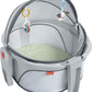 Fisher-Price Portable Bassinet On-The-Go Baby Dome, Travel Play Space With Developmental Newborn Toys & Canopy, Puppy Perfection