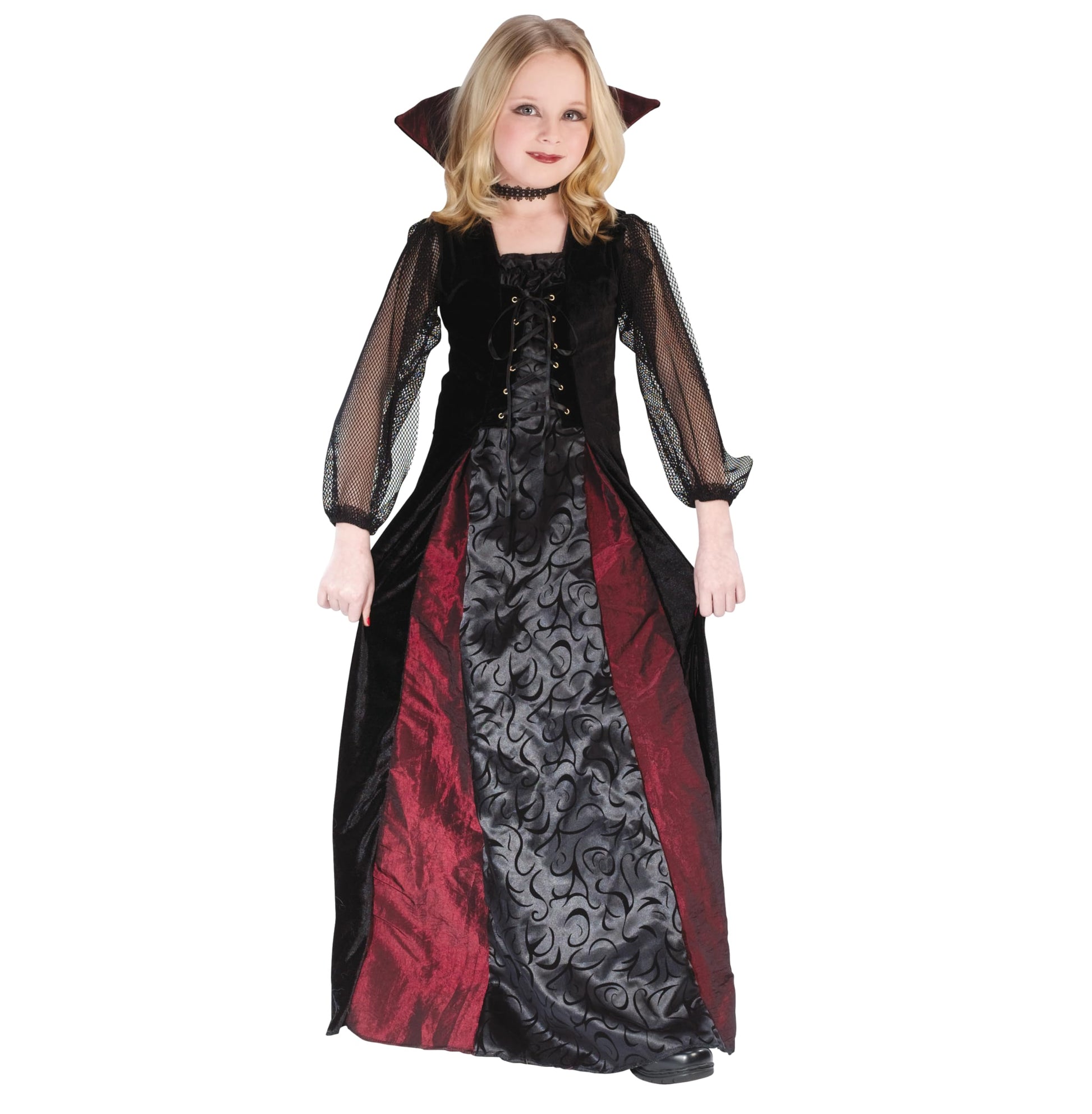Fun World Goth Maiden Vamp Child Costume, Medium