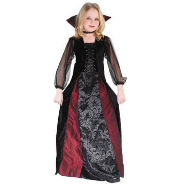Fun World Goth Maiden Vamp Child Costume, Medium