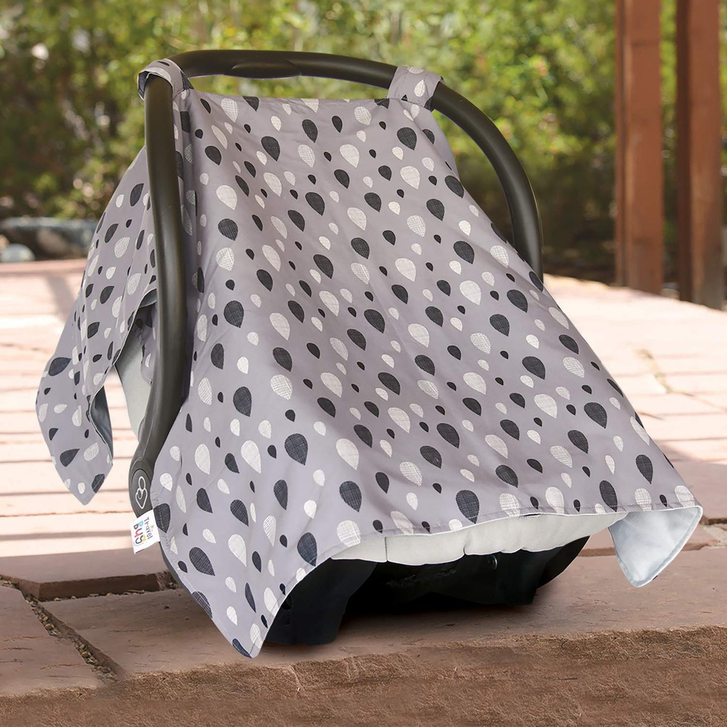 Travel Bug Full Coverage Car Seat Cover - Baby Canopy Cover - Upf 50+