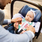 Swesen Car Seat Strap Cover For Babies, Soft Car Seat Belt Covers, Mink Car Seat Strap Shoulder Pads Girls, Plaid & Sun