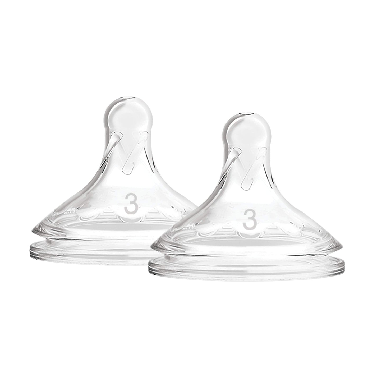 Dr. Brown'S Level-3 Wide Neck Nipple, 6 Pack