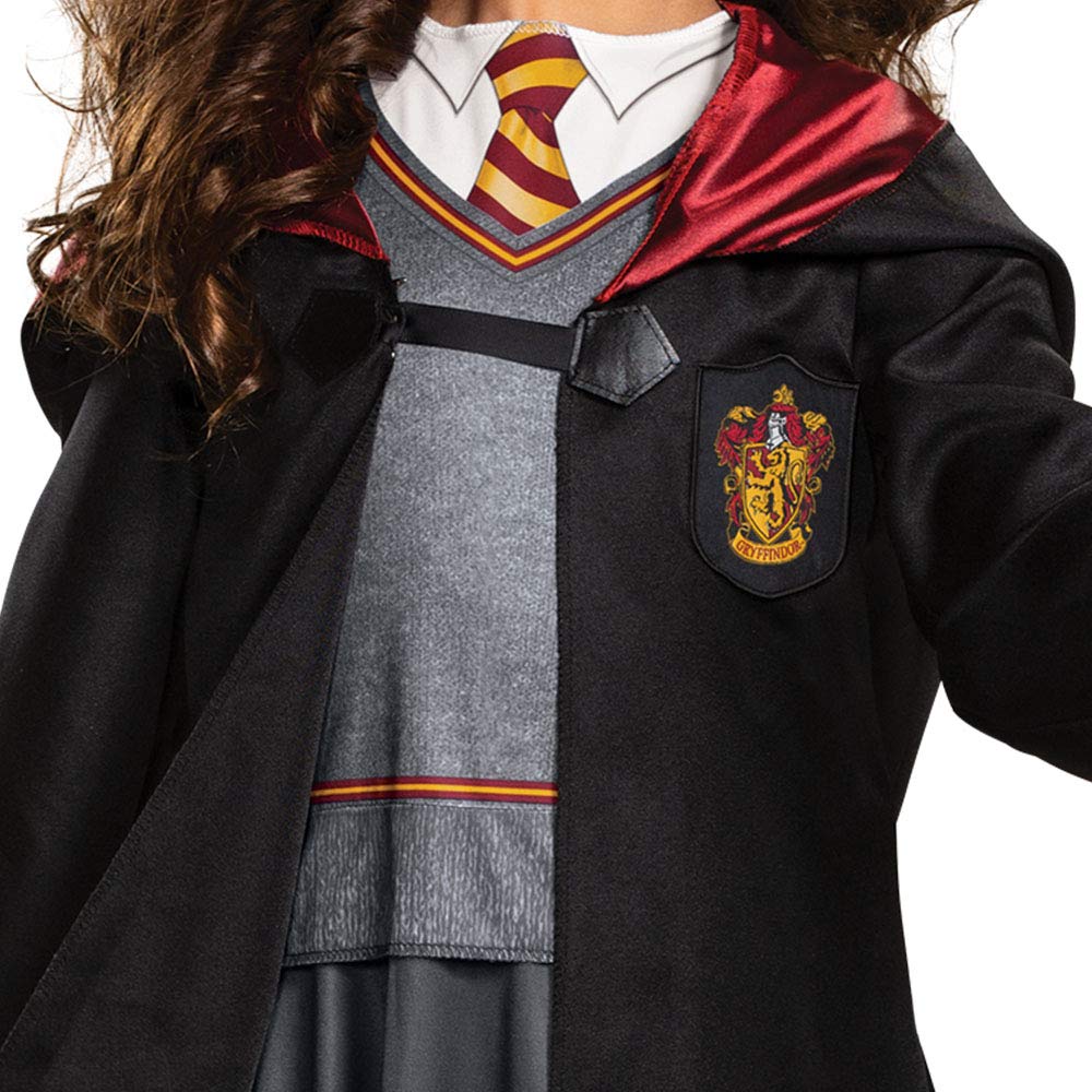 Disguise Hermione Granger Costume, Official Harry Potter Wizarding World Outfit For Kids, Classic Child Size Extra Large (14-16)