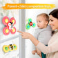 3Pcs Suction Cup Spinner Toys For 1 2 Year Old Boys|Spinning Top Baby Toys 12-18 Months|First Birthday Baby Gifts For 1 Year Old