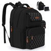 Maelstrom Diaper Bag Backpack,29L-45L Expandable Large Baby Bag For 2 Kids/Twins Baby Stuff, With Removable Cross Body Bottle Ba