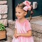 Oaoleer 40Pcs 6' Hair Bows Clips Grosgrain Ribbon Bows Hair Alligator Clips Hair Barrettes Hair Accessories For Baby Girls Infa