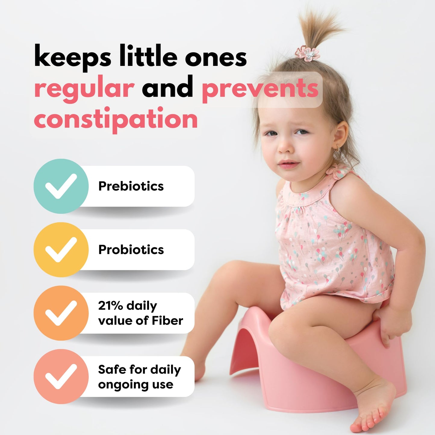 Organic Milled Chia & Flax Seed Digestion Blend With Vitamin D + Probiotics Prebiotic Fiber Superseeds For 6M+ Babies Toddlers &