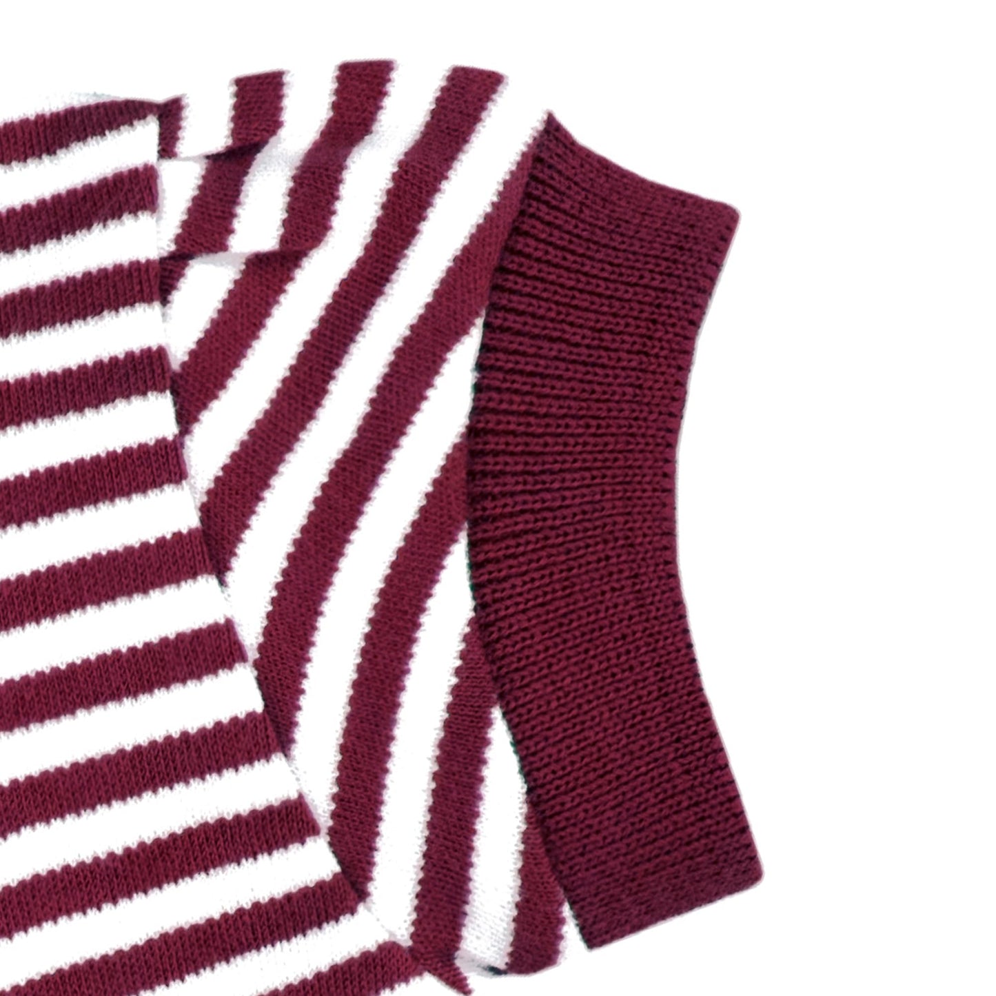 College Baby Striped Game Day Polo Dress With Bloomer - Montana Grizzlies Logo - Maroon/White - 0-3 Months