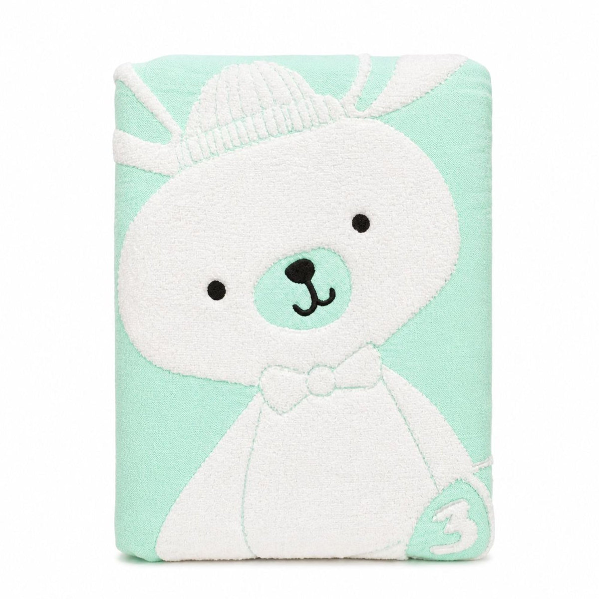 HI MOM Baby Bath Towel for Newborn Baby Boys & Girls Soft Absorbent Cotton Rich Towel with Elephant Design Quick Dry Lightweight