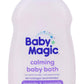 Baby Magic Calming Baby Bath| Tear-Free, Free of Parabens, Phthalates, Sulfates and Dyes, Lavender/Chamomile, 16.5 Fl Oz
