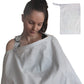 Lk Baby Nursing Cover For Breastfeeding Privacy Extra Wide For Full Coverage - Breathable 100% Cotton, Stylish And - Azo Free