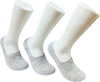 Royal Mart Light Gray Men & Women Solid Peds/Footie/NoShow Socks  Llgsk003