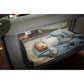 hauck Baby & Toddler Foldable Travel Cot and Portable Playpen, Dream N Play Plus, Grey
