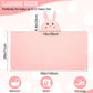 FIOBEE Toddler Bath Towel with Hood Baby Towels, 55x28 inch Large Soft Absorbent Kids Hooded Towels for 1-5 Years Old Baby Girls