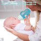 Audrwall Silicone Sleeves For Avent Natural Glass Baby Bottles, Bpa Free, Anti Breakage Baby Bottle Holder With Handles (Green +