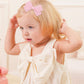 Jollybows 20Pcs Baby Girls Nylon Hair Bows Headbands Linen Bands Elastic Accessories For Baby Girls Infants Preemie And Newborn
