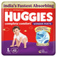 Huggies Complete Comfort Wonder Pants | Pant Style Baby Diapers Large Size (L), 42 Count | IndiaS Fastest Absorbing Diaper, Pre