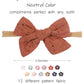 Jollybows 12Pcs Baby Headband Bows For Girls Newborn Soft Nylon Head Wraps Infant Headwrap Hair Accessories Toddler Kids