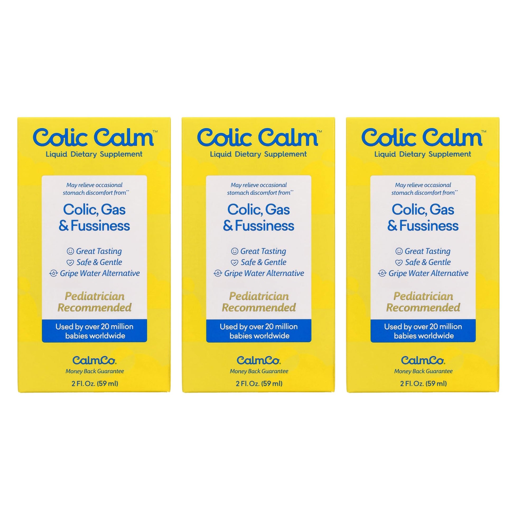 Colic Calm Gripe Water, 2 Fl Oz (Pack Of 3)