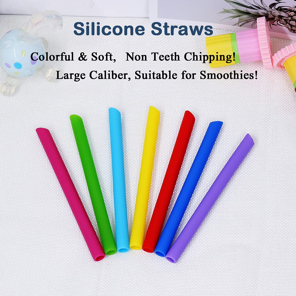 Colorful Popo Small Cute Kids Cups 2 Pack, Stainless Steel Kid Tumbler With Lid And Straw, Double Wall Vacuum Insulated Toddler