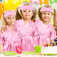 Zhanmai 36 Pcs Spa Party Supplies For Girls 6 Spa Robes 6 Spa Headband 6 Blindfolds 6 Scrunchies 12 Wristbands For Kids Birthday