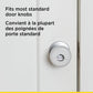Safety 1St Grip N' Twist Door Knob Cover, 4-Count
