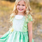 Little Adventures Classic Lily Pad Princess Dress Up Costume (Small Age 1-3) - Machine Washable Child Pretend Play And Party Dre