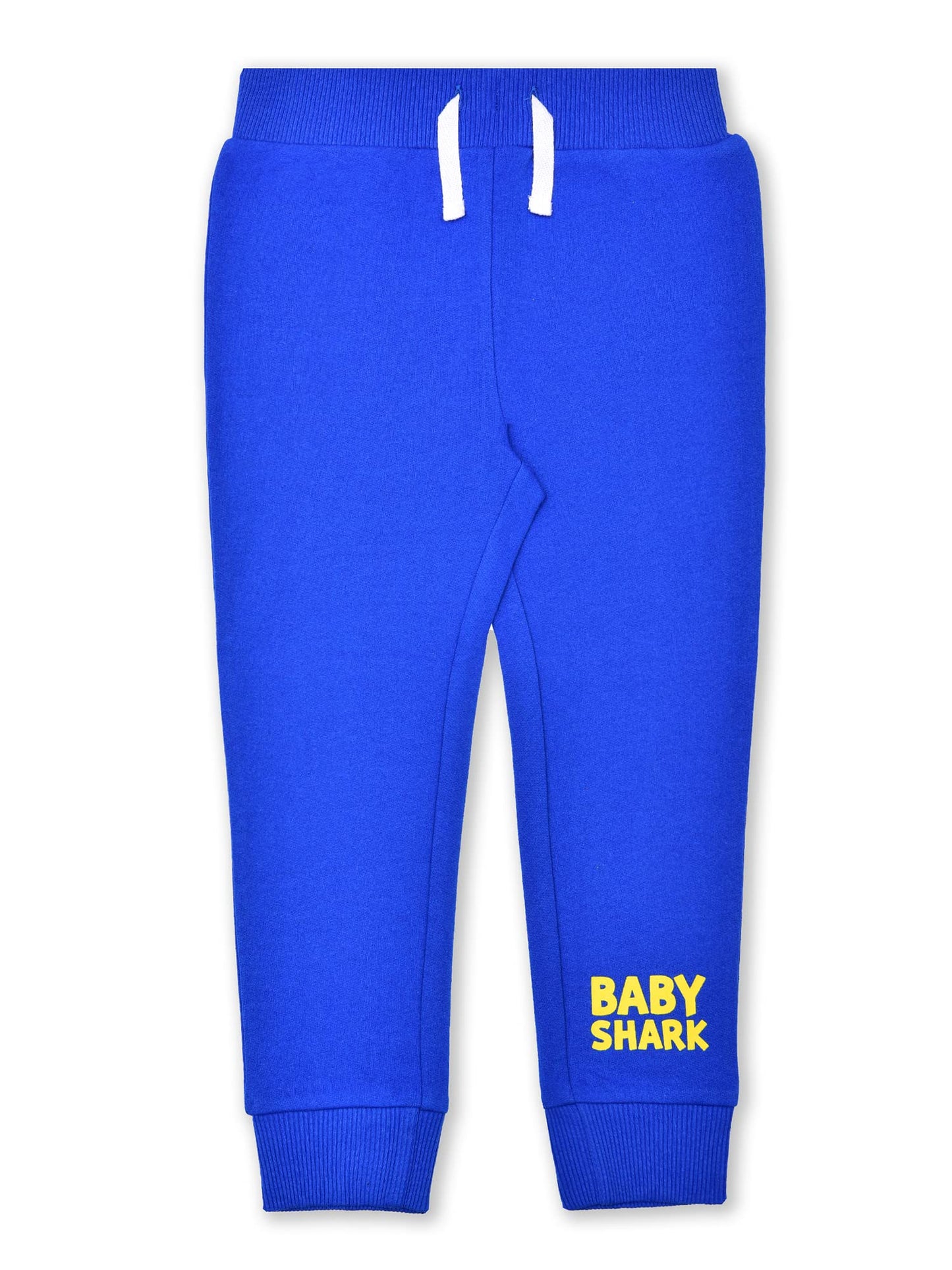 Nickelodeon Baby Shark 2 Piece T-Shirt And Jogger Sweatpants For Boy Infant, Toddler And Little Kids - Blue/Yellow